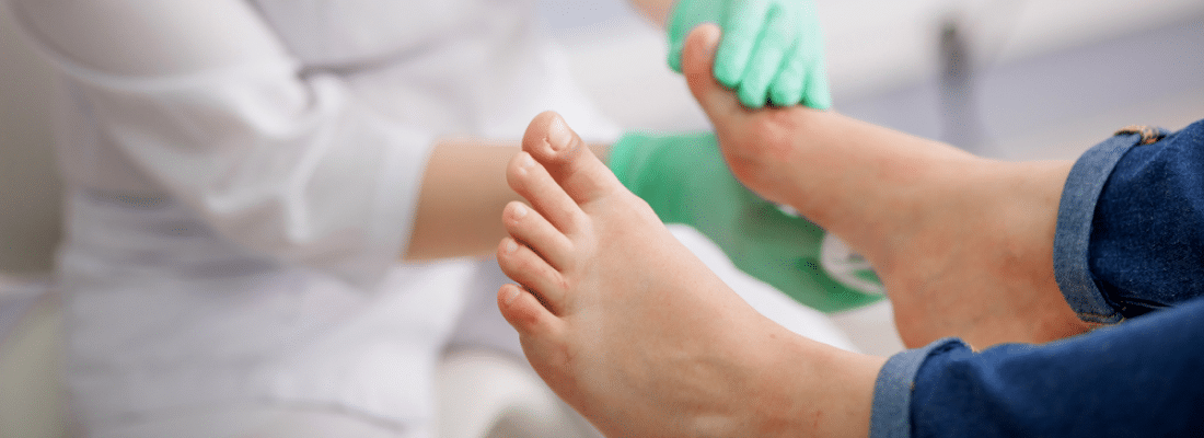 podiatric foot exam